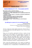 BEL - Voletim Eletrônico Nº 121