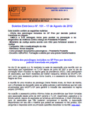 BEL - Boletim Eletrônico Nº 151