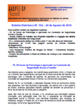 BEL - Boletim Eletrônico Nº 152