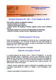 BEL - Boletim Eletrônico Nº 160