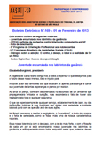 BEL - Boletim Eletrônico Nº 169