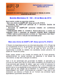 BEL - Boletim Eletrônico Nº 184