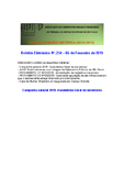 BEL - Boletim Eletrônico Nº 254