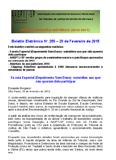 BEL - Boletim Eletrônico Nº 255