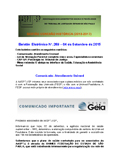 BEL - Boletim Eletrônico Nº 269