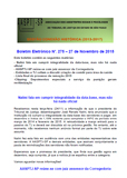 BEL - Boletim Eletrônico Nº 275